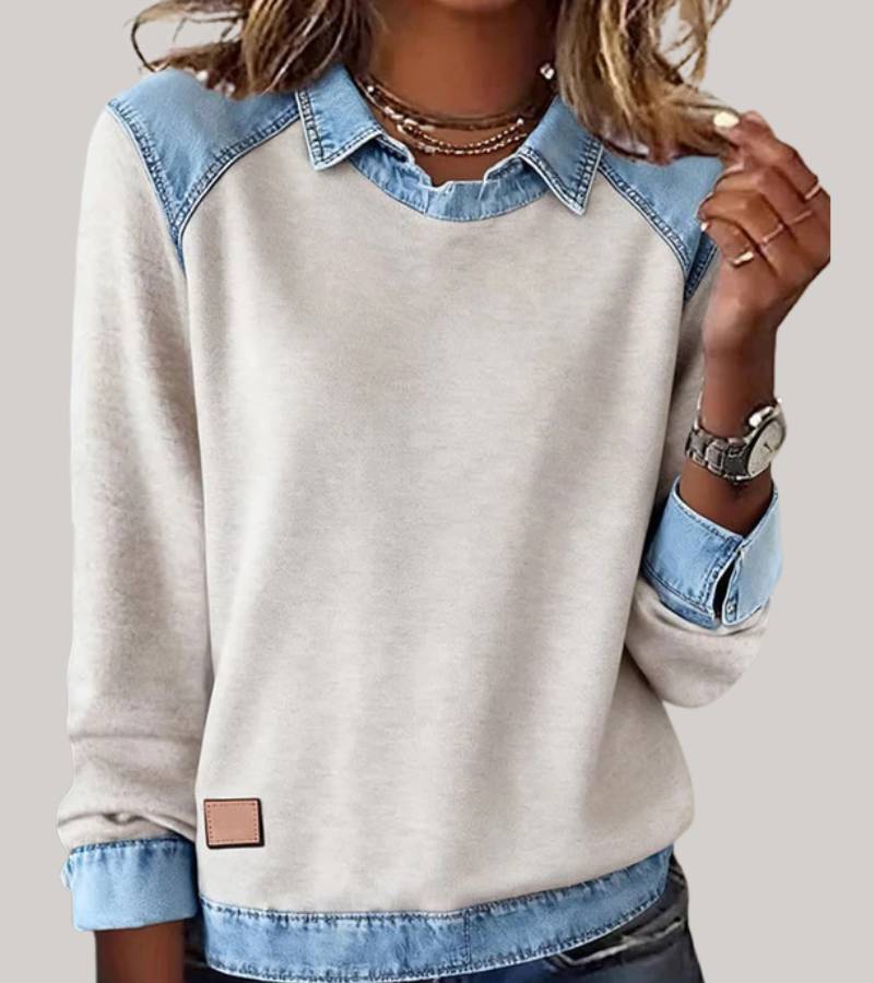 Rosalie™ — Top maille chic moderne