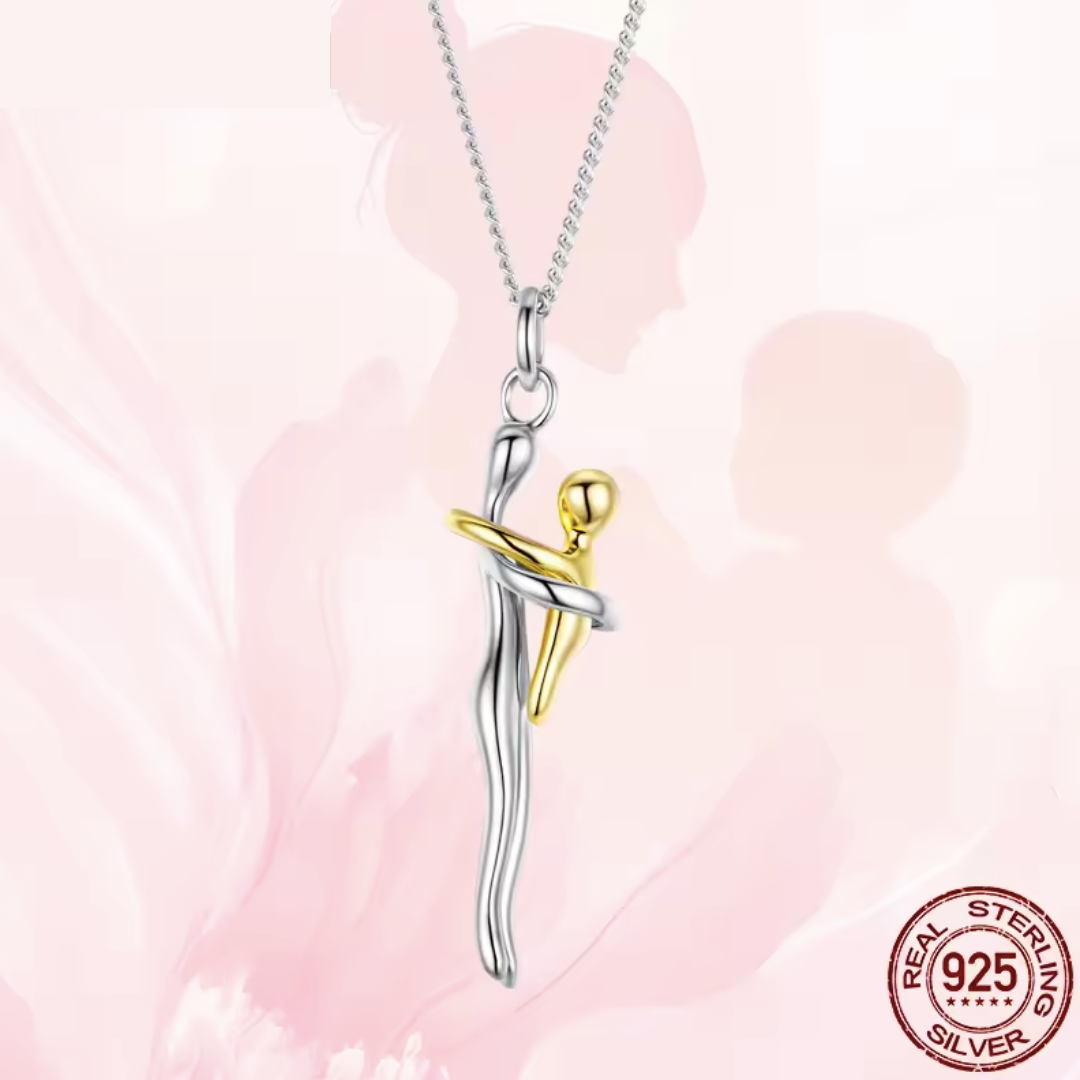 EternaBond™ | Silver-Plated Embrace Necklace