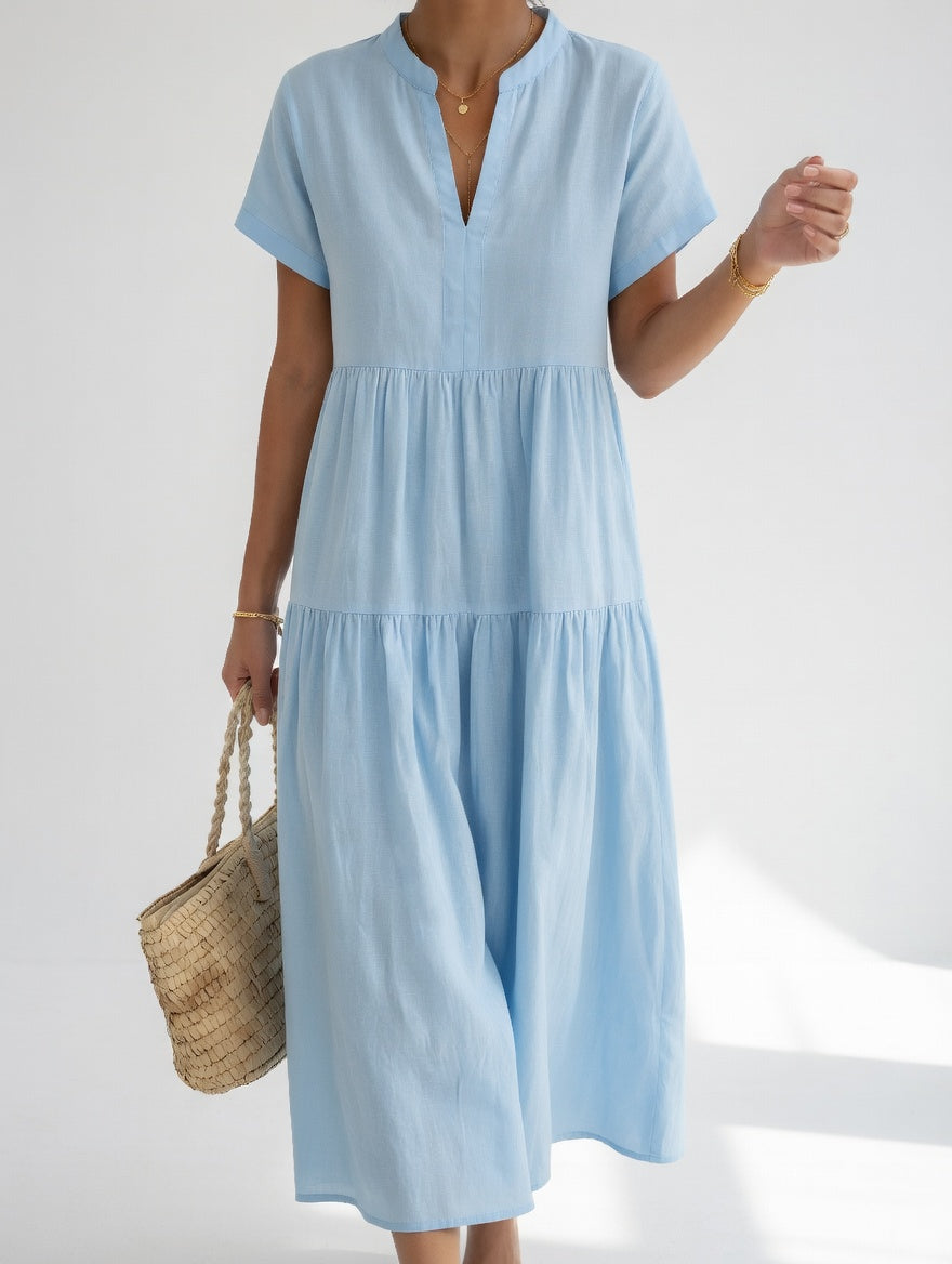 Althéa™ — Robe longue fluide estivale élégante
