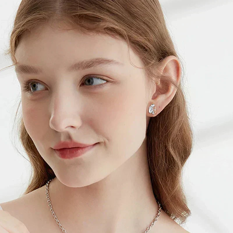 Leila™ – Boucles d’oreilles icône du chat