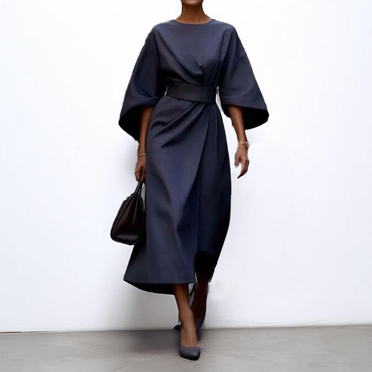 Katarzyna™ — Robe maxi élégante à manches kimono