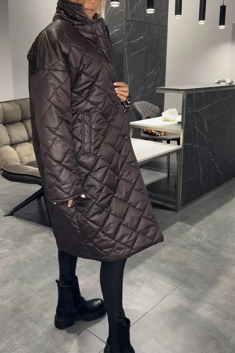 Claudine™ | Manteau réversible chaud et élégant