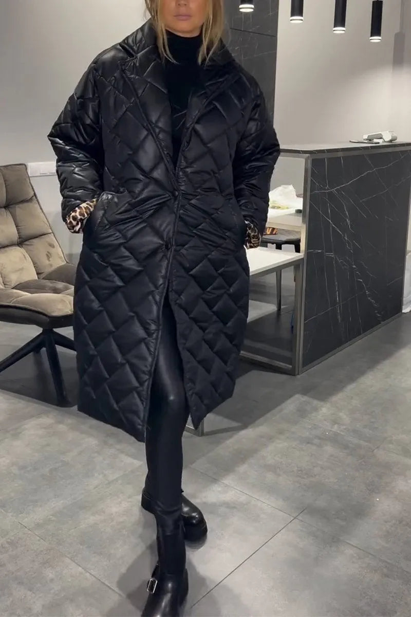 Claudine™ | Manteau réversible chaud et élégant