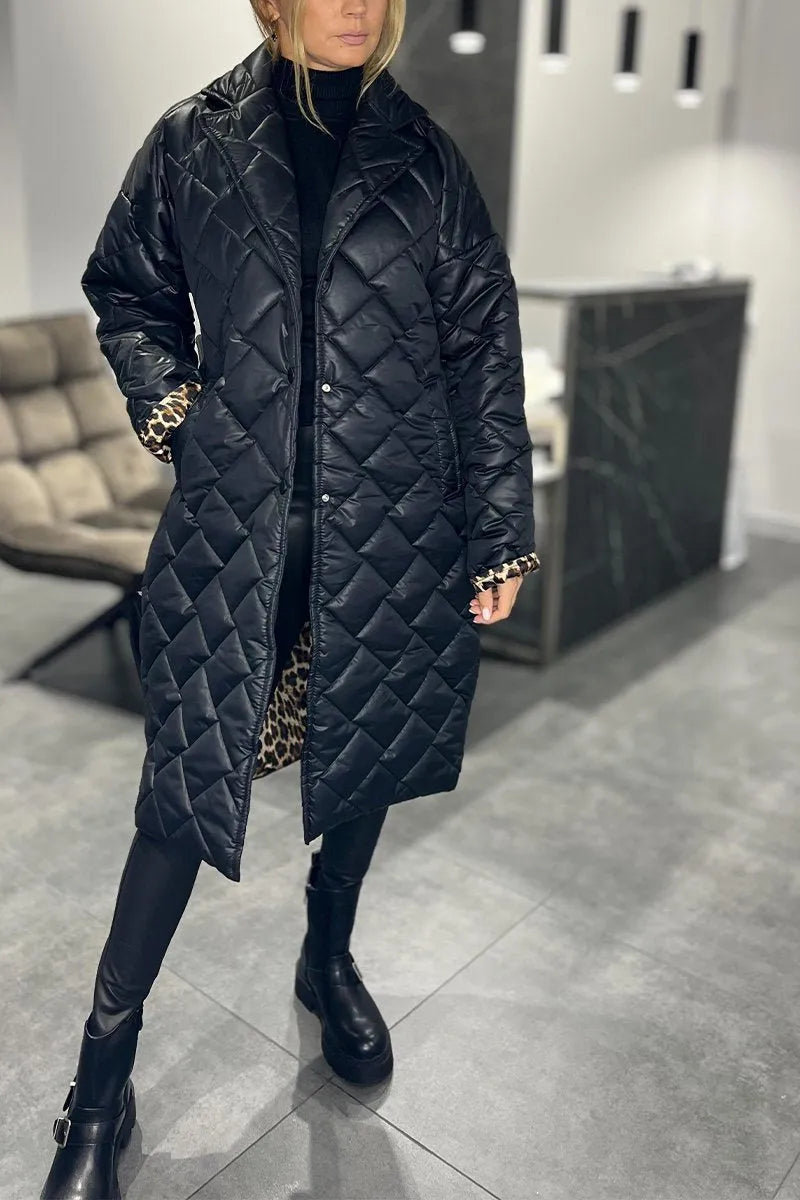 Claudine™ | Manteau réversible chaud et élégant
