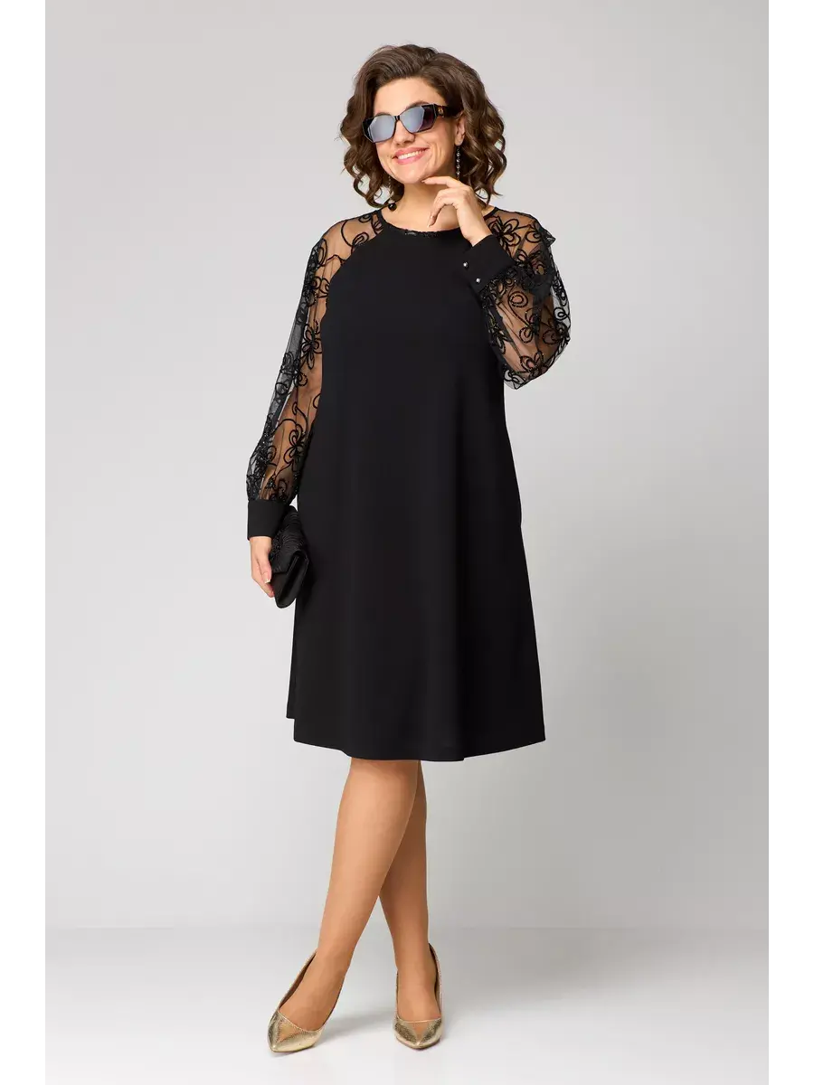 Lidia™ | La robe élégante à manches en dentelle