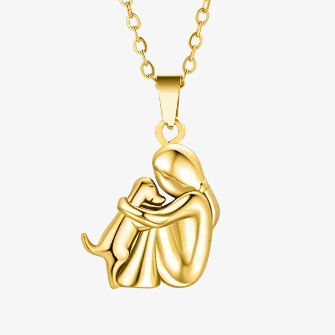Olivia™ – Collier avec pendentif en forme de chien