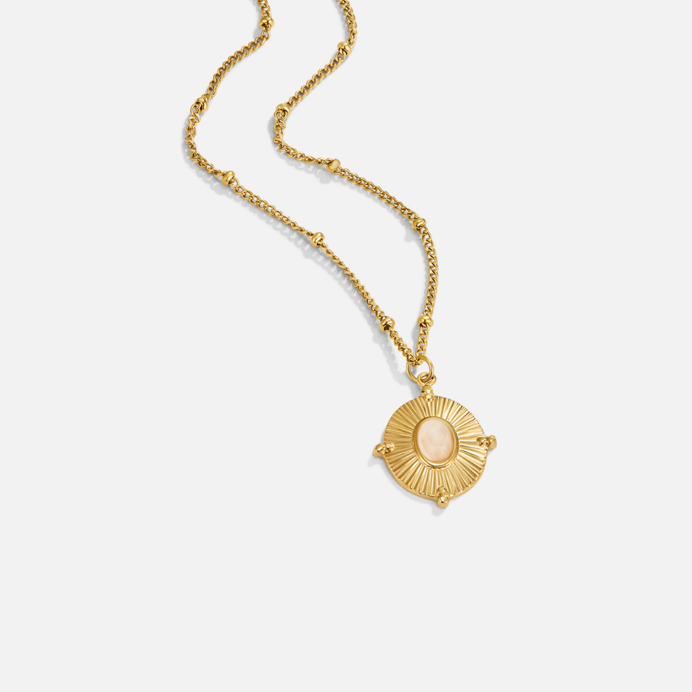 Vintage Stone Necklace Monique