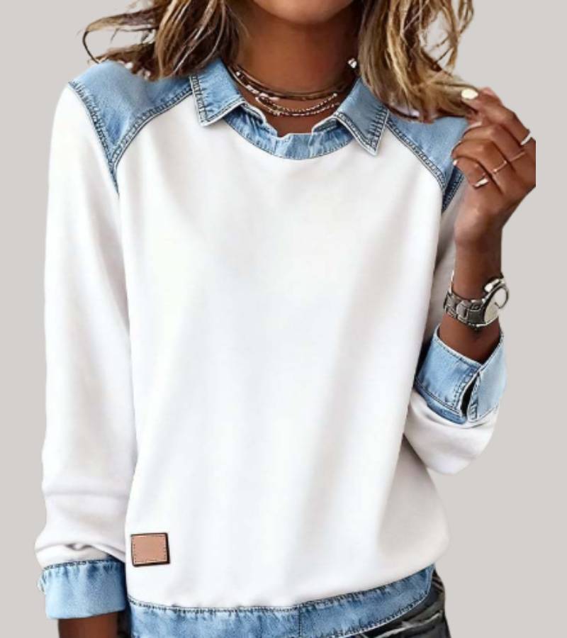 Rosalie™ — Top maille chic moderne