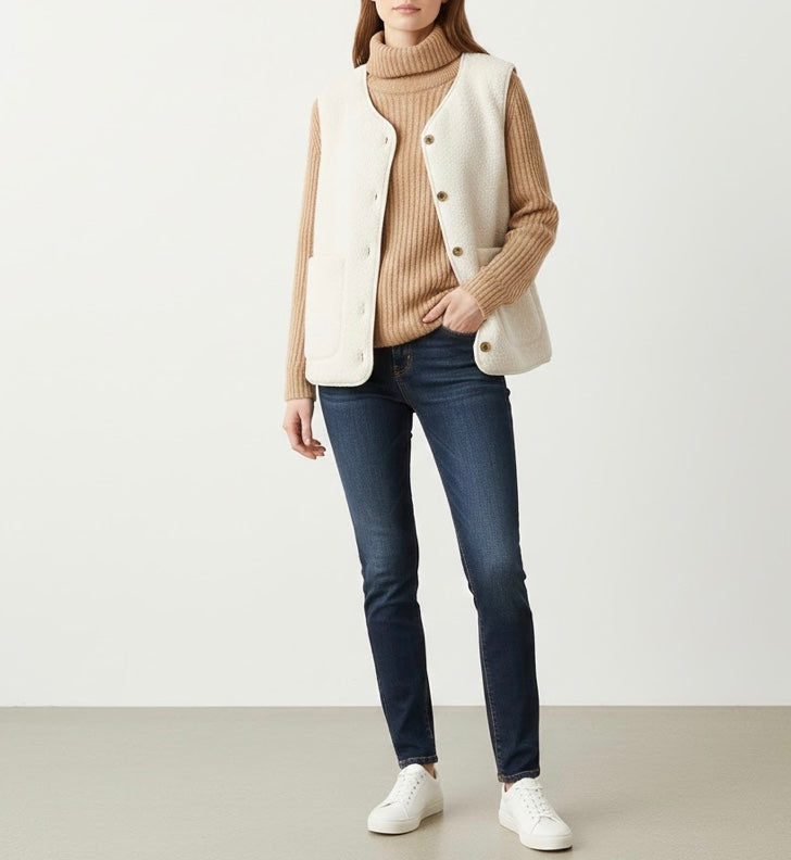 Cardigan Roseline Douceur™ – Élégance tendre au quotidien