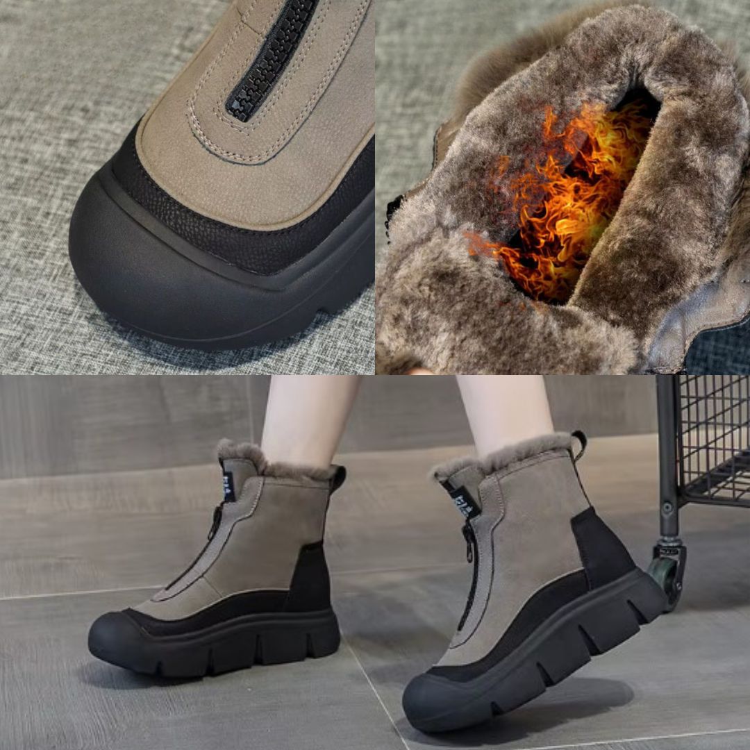 Bottes d’Hiver Sorelia™ – Chaleur & Élégance au Quotidien
